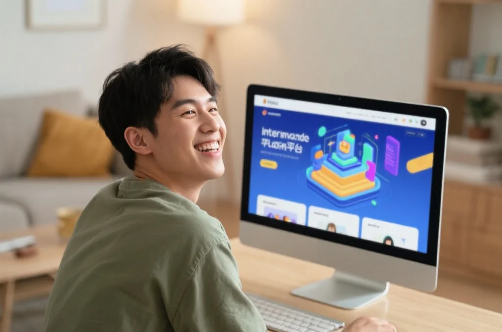 享受娱乐过程的示意图